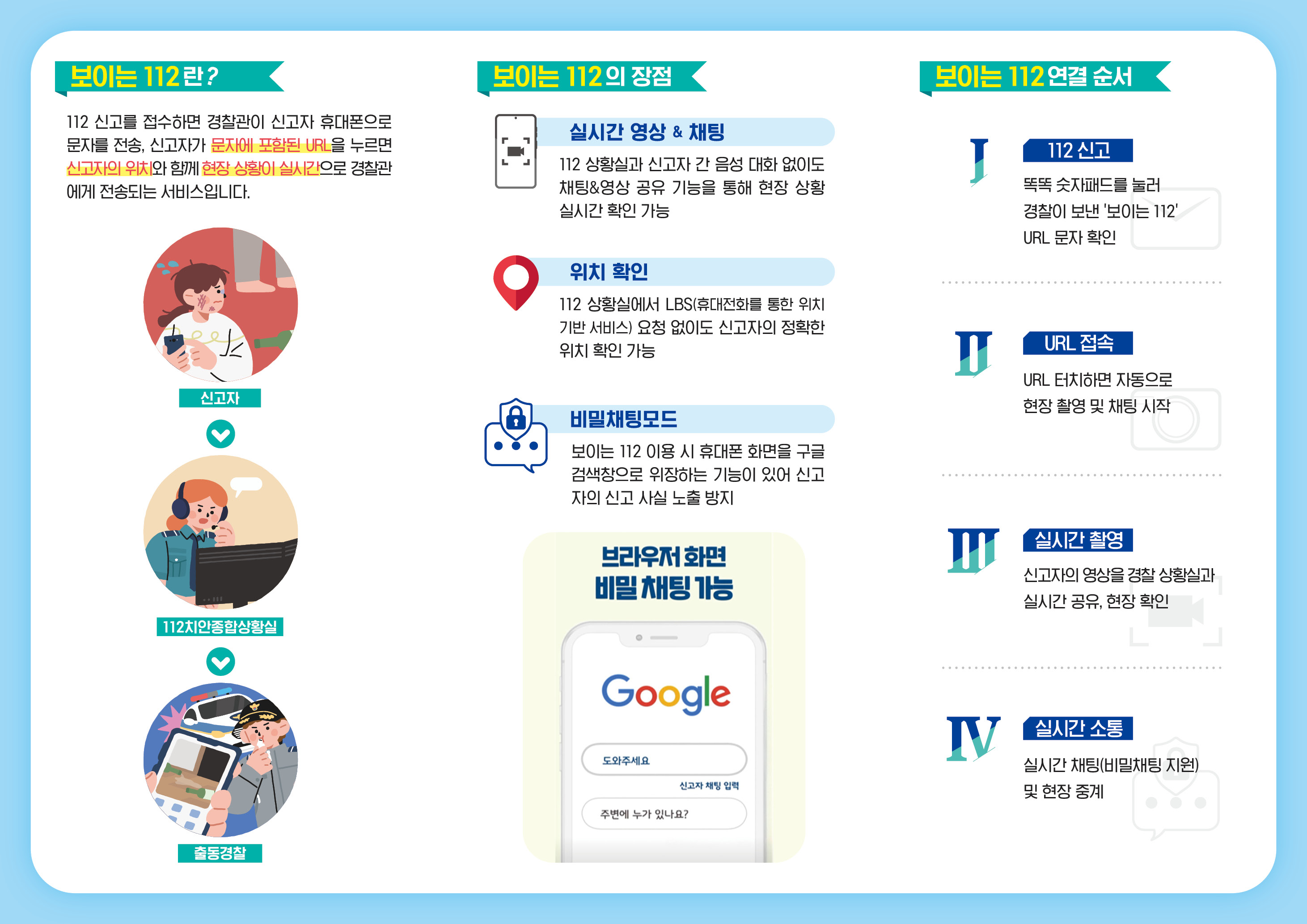 보이는112 신고시스템 홍보 2