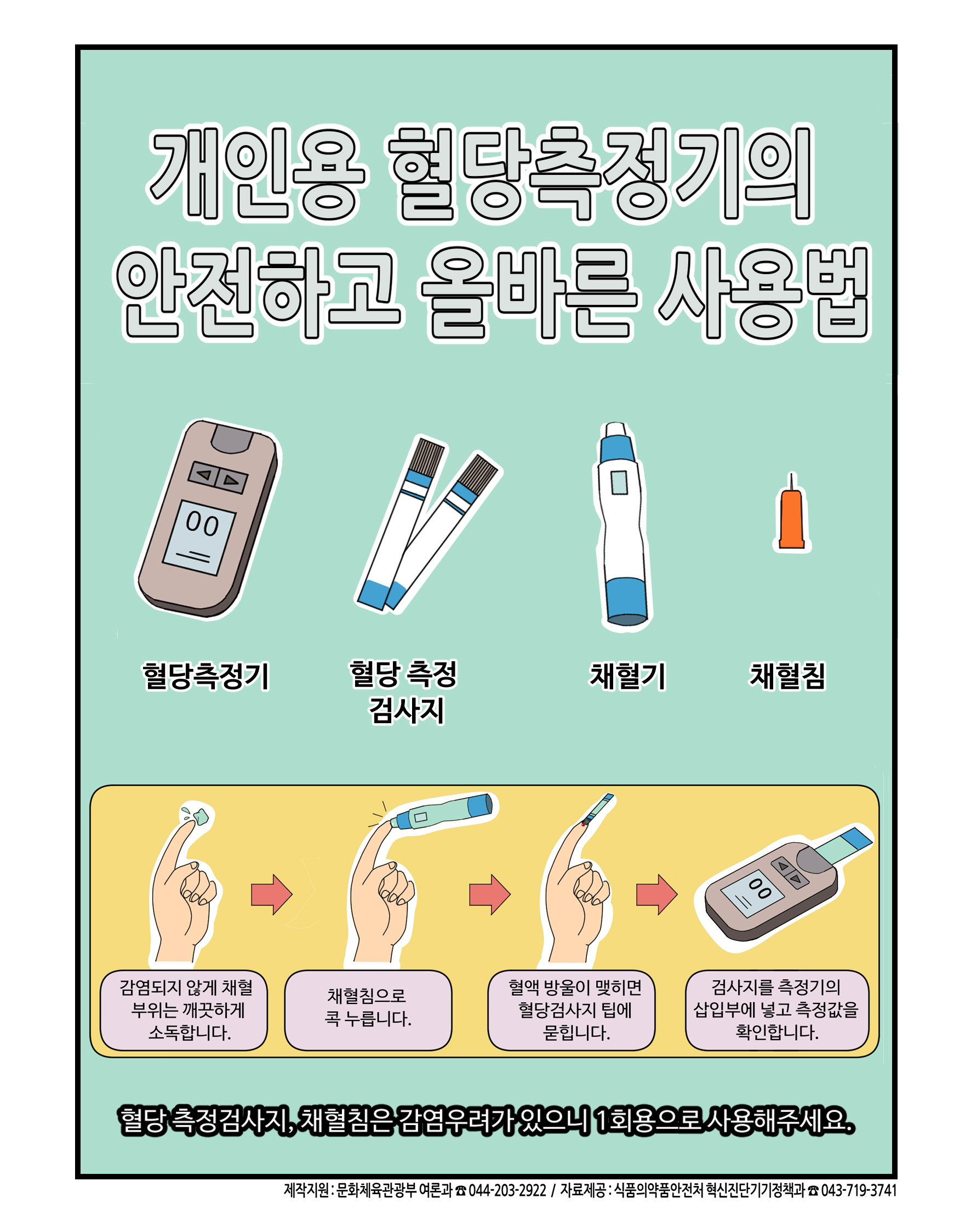 국정홍보만화 안내 (2024년 12월) - 실손보험금 청구 ‘실손24’에서 편하게 신청하세요, 개인용 혈당측정기의 안전하고 올바른 사용법 5