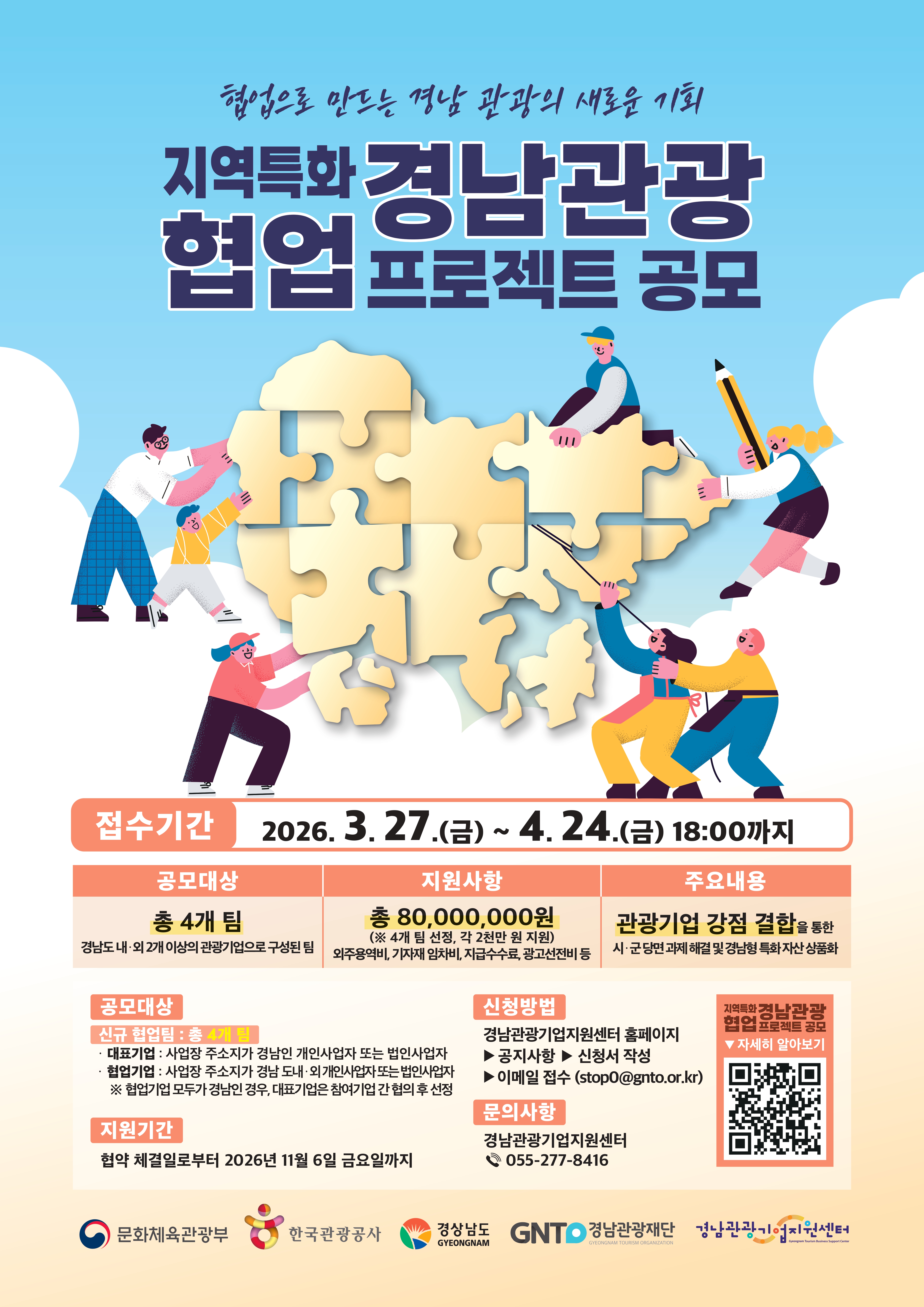 지역특화 경남관광 협업 프로젝트 공모 안내 2