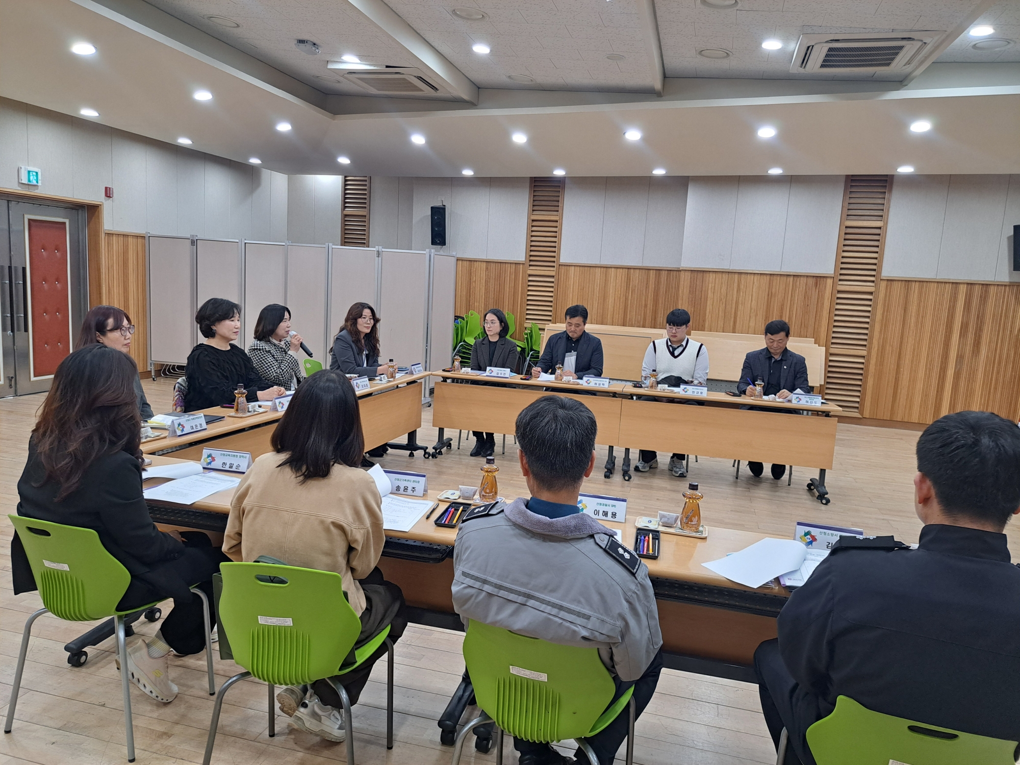 산청군, 청소년성장지원협의회 연결 정기회의 1