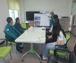 '‘산청서 일과 휴식을 동시에’'