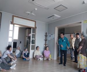 '산청군, 하절기 경로당 안전점검 실시'