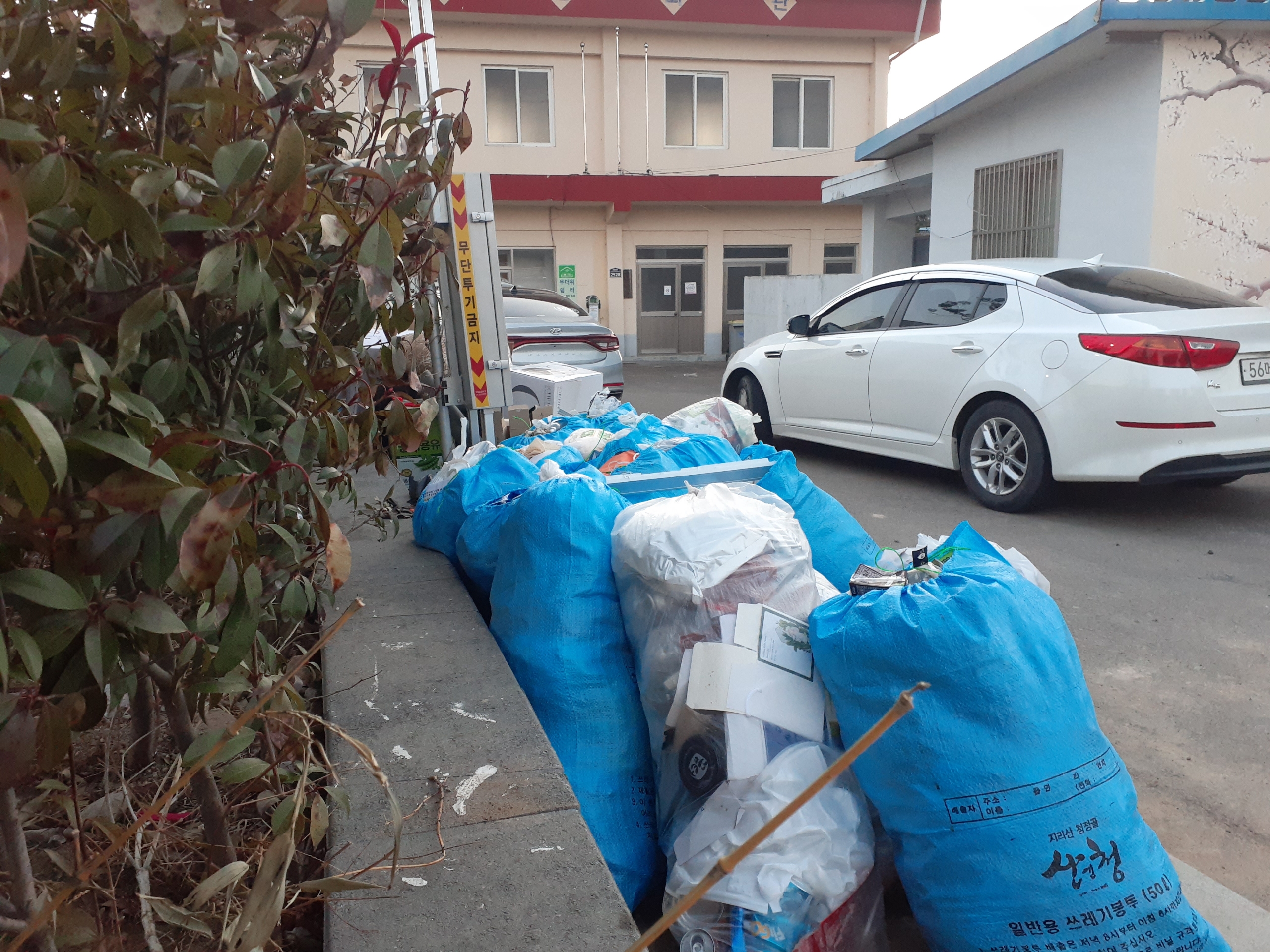 금서면 매촌회관 앞 쓰레기 배출장의 건 2
