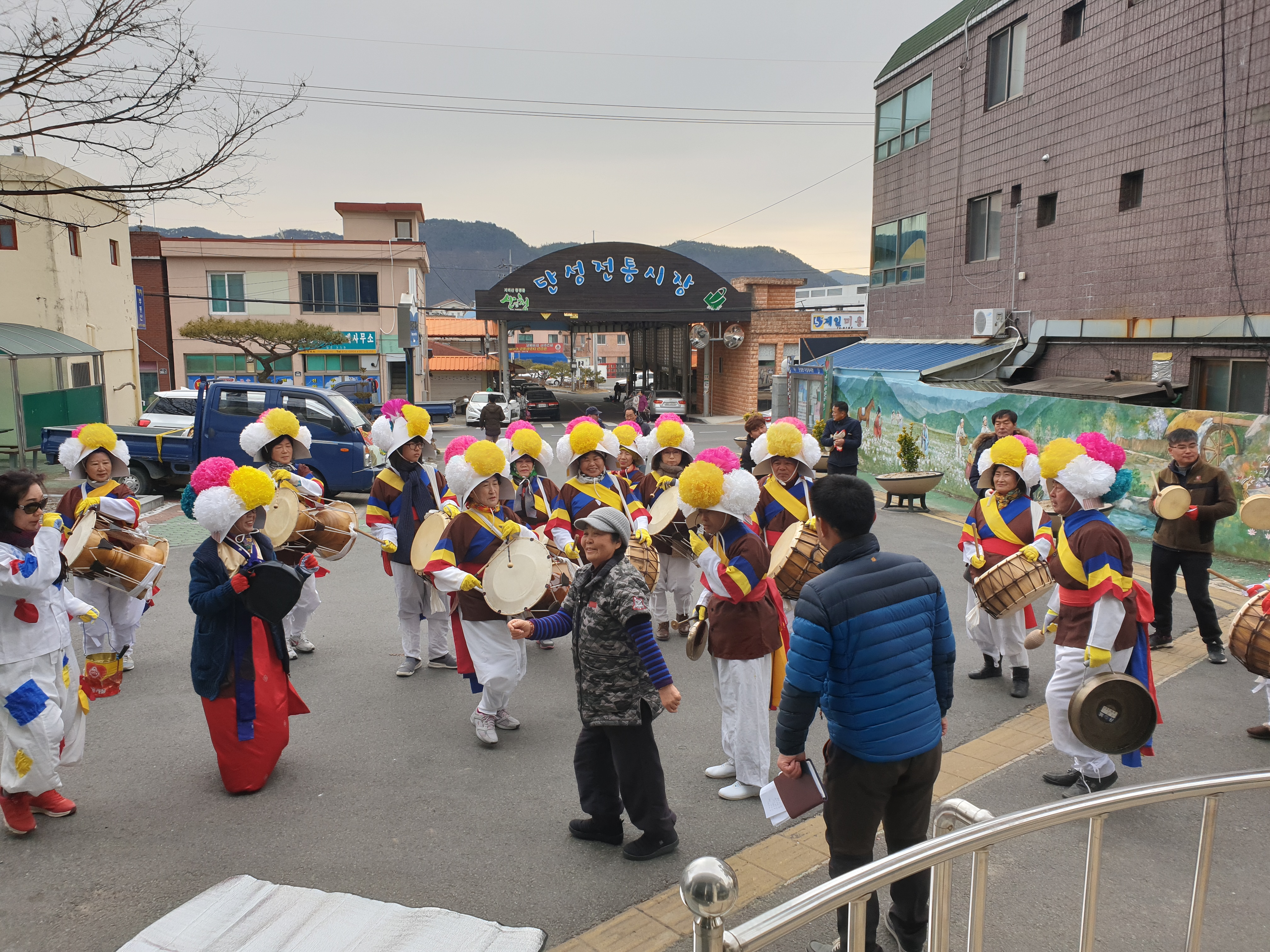 단성면 지신밟기 행사 1