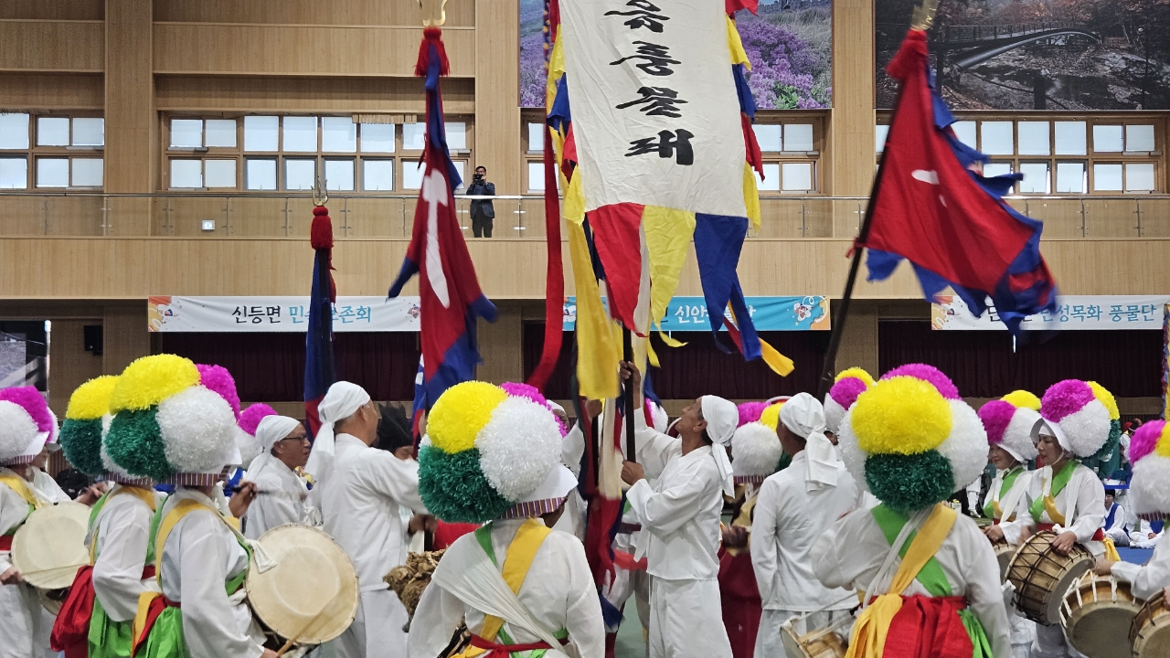 [제24회 산청한방약초축제] 한마음풍물단, 제15회 산청군농악경연대회 참가 1
