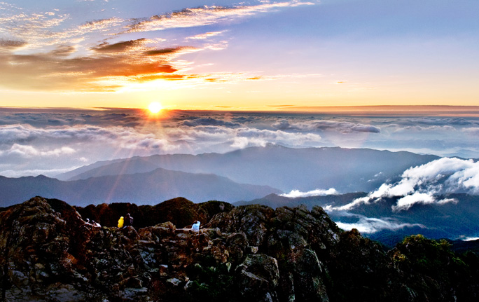 JIRISAN MOUNTAIN CHEONWANGBONG PEAK2