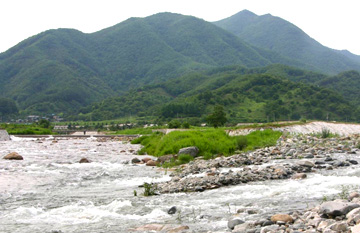 智異山両端水