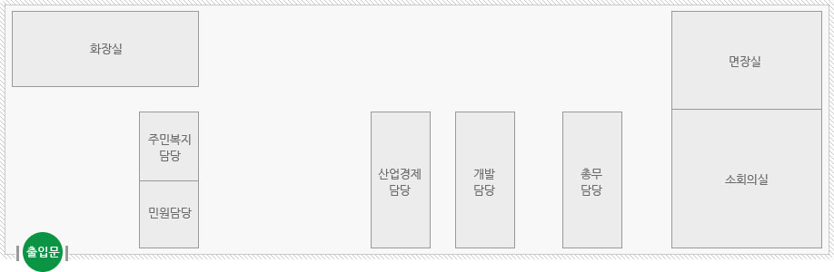 신안면 청사 안내도