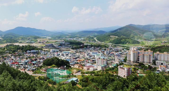 산청읍